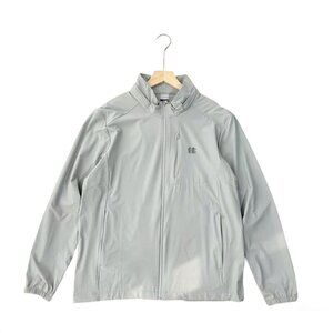 Kolon Sport Light Grey Stand Collar Sun Protection Jacket